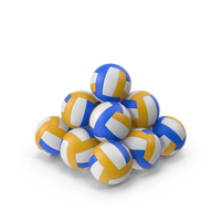 Volleyball Group Color PNG & PSD Images
