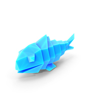 Geometrical Fish Toy PNG & PSD Images
