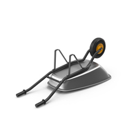 Wheelbarrow Metal Inverted PNG & PSD Images
