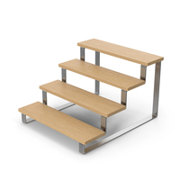 Wooden Riser Stair PNG & PSD Images
