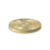 Bitcoin Gold Coin PNG & PSD Images