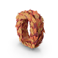 Autumn Leaves Number 0 PNG & PSD Images