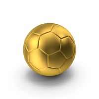 Gold Soccer Ball PNG & PSD Images