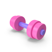 Pink Dumbbell PNG & PSD Images