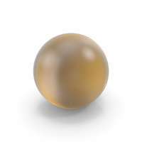 Matte Yellow Glass Ball PNG & PSD Images
