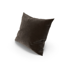 Dark Brown Throw Pillow PNG & PSD Images
