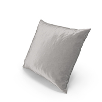 Grey Silk Throw Cushion PNG & PSD Images