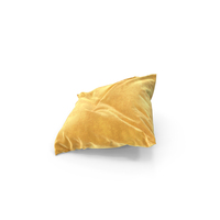 Yellow Throw pillow PNG & PSD Images