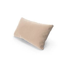 Beige Throw Rectangle Pillow PNG & PSD Images