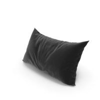 Black Throw Rectangle Cushion PNG & PSD Images