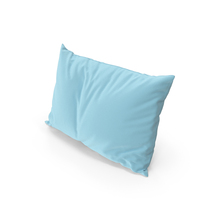 Pastel Blue Bed Pillow PNG & PSD Images