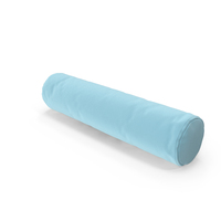 Pastel Blue Bolster Pillow PNG & PSD Images