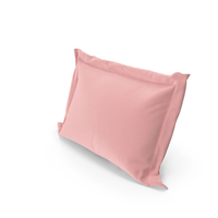 Pastel Pink Hotel Bed Pillow PNG & PSD Images