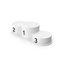 White Podium PNG & PSD Images