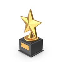Gold Cup Star Gold PNG & PSD Images