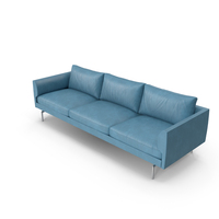 Blue Sofa PNG & PSD Images
