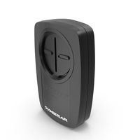 Chamberlain Garage Door Remote Black PNG & PSD Images