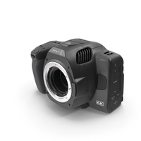 Cinema Camera Blackmagic Design 6K G2 PNG & PSD Images