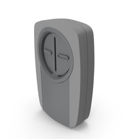 Garage Door Remote Gray PNG & PSD Images