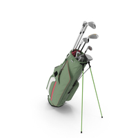Golf Bag With Clubs PNG & PSD Images