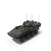 US Amphibious Assault Vehicle With 30mm Gun Wet PNG & PSD Images