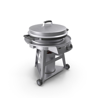 Professional Wheeled Cart Griddle PNG & PSD Images