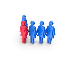 Group of Seven Women PNG & PSD Images
