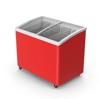 Red Market Freezer PNG & PSD Images