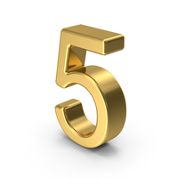 Number 5 PNG & PSD Images
