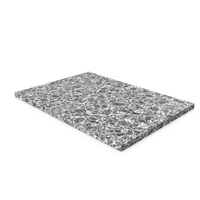 Black And White Terrazzo Stone Marble Tile Floor PNG & PSD Images