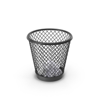 Trash Can And Papers PNG & PSD Images