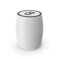 Lotto / Bingo Barrel Number 8 PNG & PSD Images
