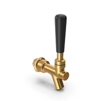 Gold Beer Tap PNG & PSD Images