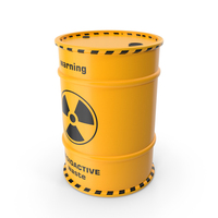 Radioactive Waste Barrel PNG & PSD Images