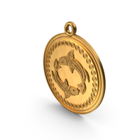 Pisces Astrology Sign Jewelry PNG & PSD Images