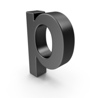 Lowercase Letter P PNG & PSD Images