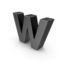 Lowercase Letter W PNG & PSD Images