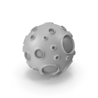 Cartoon Moon Gray PNG & PSD Images