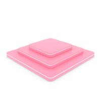 Pink Box Podium White Light PNG & PSD Images