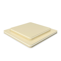 Cream Box Podium White Light PNG & PSD Images