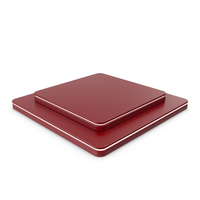 Red Box Podium White Light. PNG & PSD Images