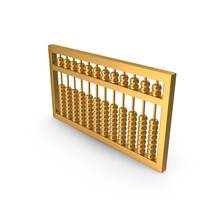 Golden Abacus PNG & PSD Images