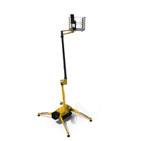 Articulated Boom Lift With Crawler Chassis PNG & PSD Images