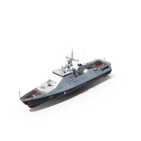 Russian Ship 22460 Okhotnik With Helicopter PNG & PSD Images