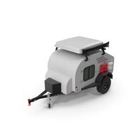 Camping White Trailer Lights On PNG & PSD Images