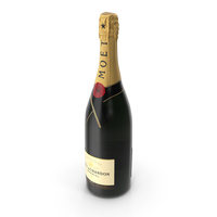 Champagne Bottle Moet And Chandon Brut Imperial PNG & PSD Images