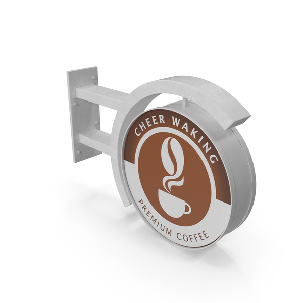 Coffee Shop Signage Wall Mounted PNG & PSD Images