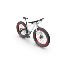 Fat Trek Bike White PNG & PSD Images