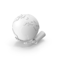 World Sphere Held in Hands PNG & PSD Images
