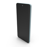OPPO A3x Ocean Blue PNG & PSD Images
